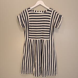 Clad&Cloth Dress Stripped Pockets Coastal Scandigirl Casual Beach - Size S